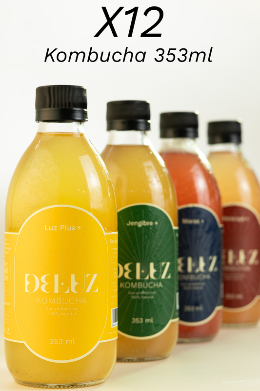 12 PACK KOMBUCHA DELUZ 353ML
